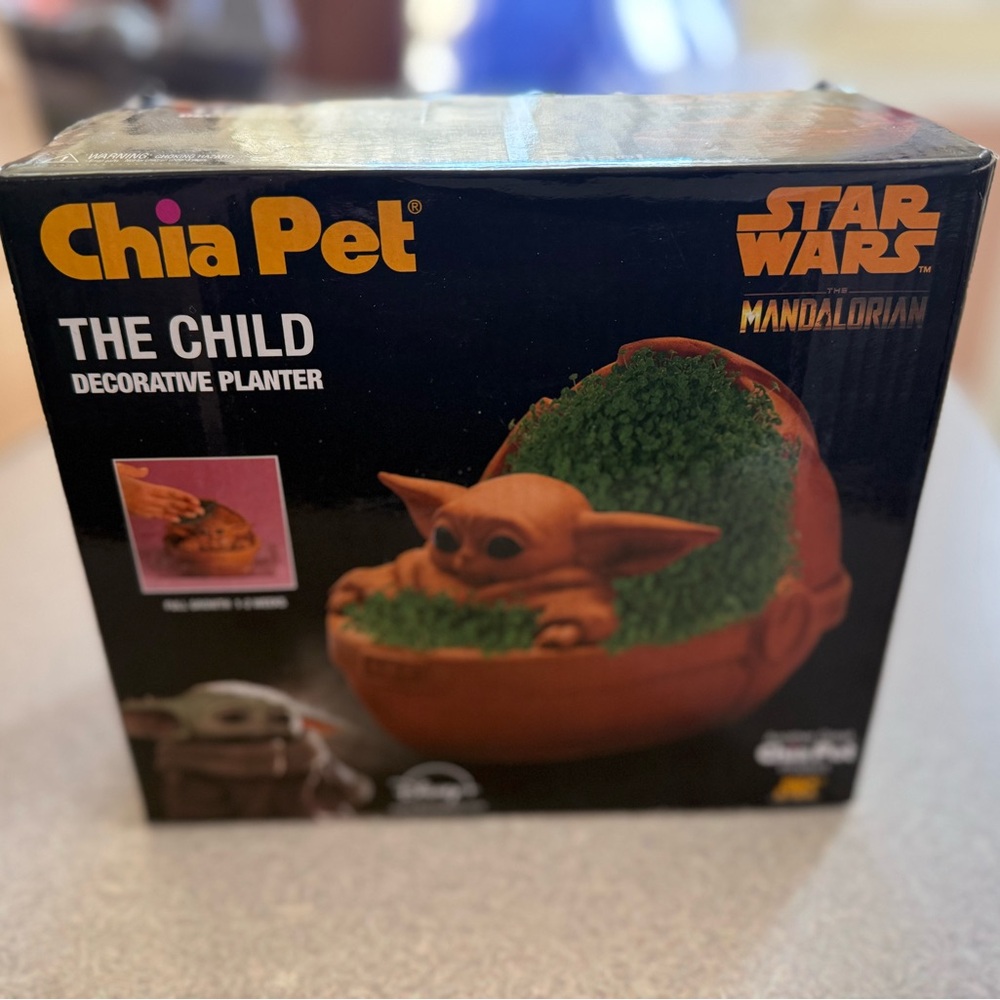 Chia Pet The Child Decorative Planter — Green